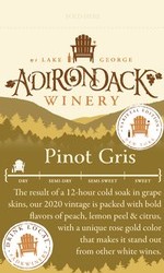 Adk Winery Pinot Gris Shelf Talker